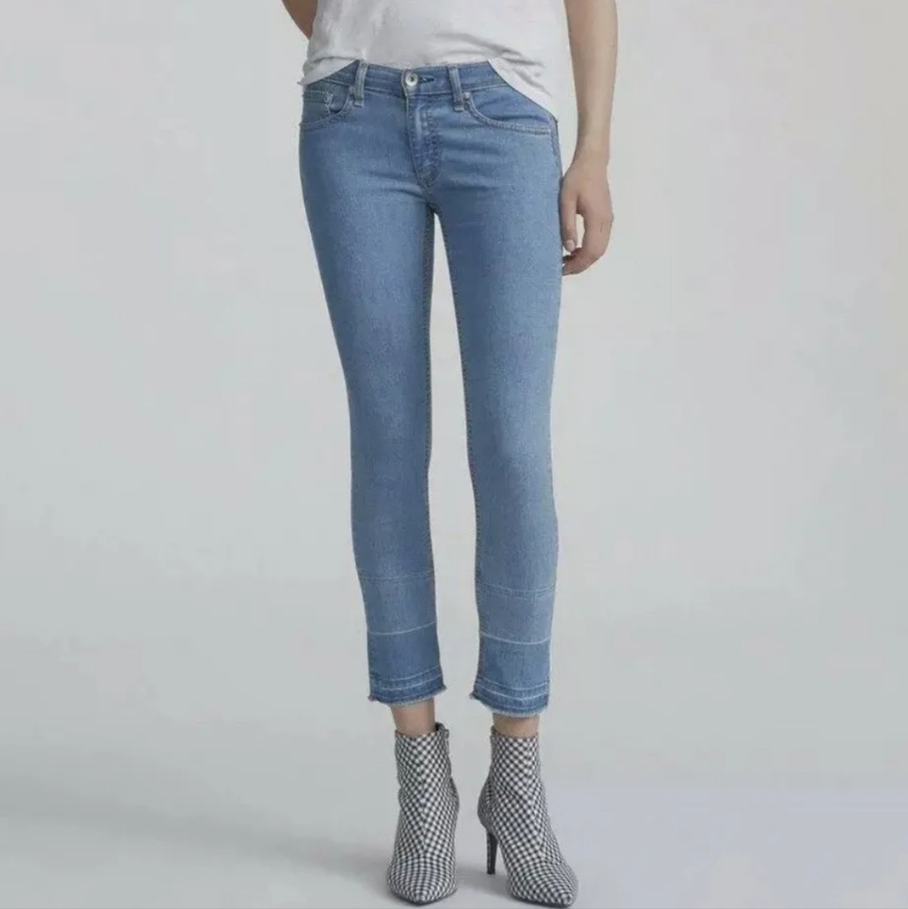 RAG & BONE PHAM ANKLE SKINNY JEANS